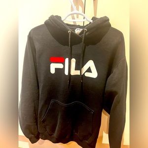 Black Fila hoodie
